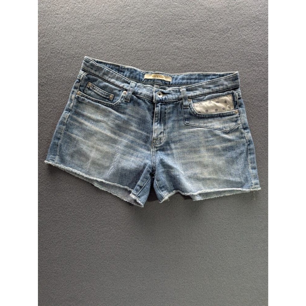 Big Star Women's Denim Shorts Light Wash Blue Size 30